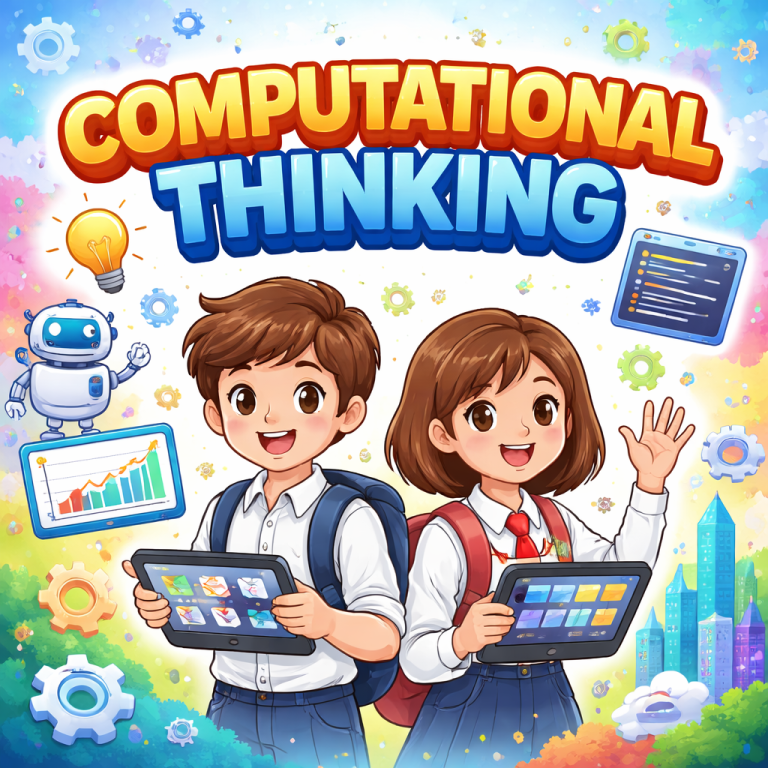 บทเรียนออนไลน์ เรื่อง การคิดเชิงคำนวณและวิทยาการคอมพิวเตอร์