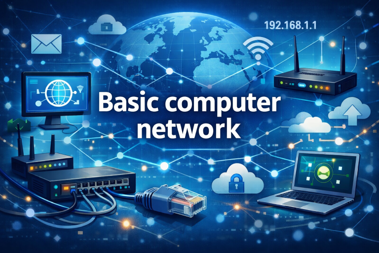 บทเรียนออนไลน์ ระบบเครือข่ายคอมพิวเตอร์เบื้องต้น